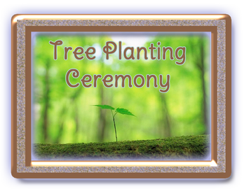 Baptism with tree planting